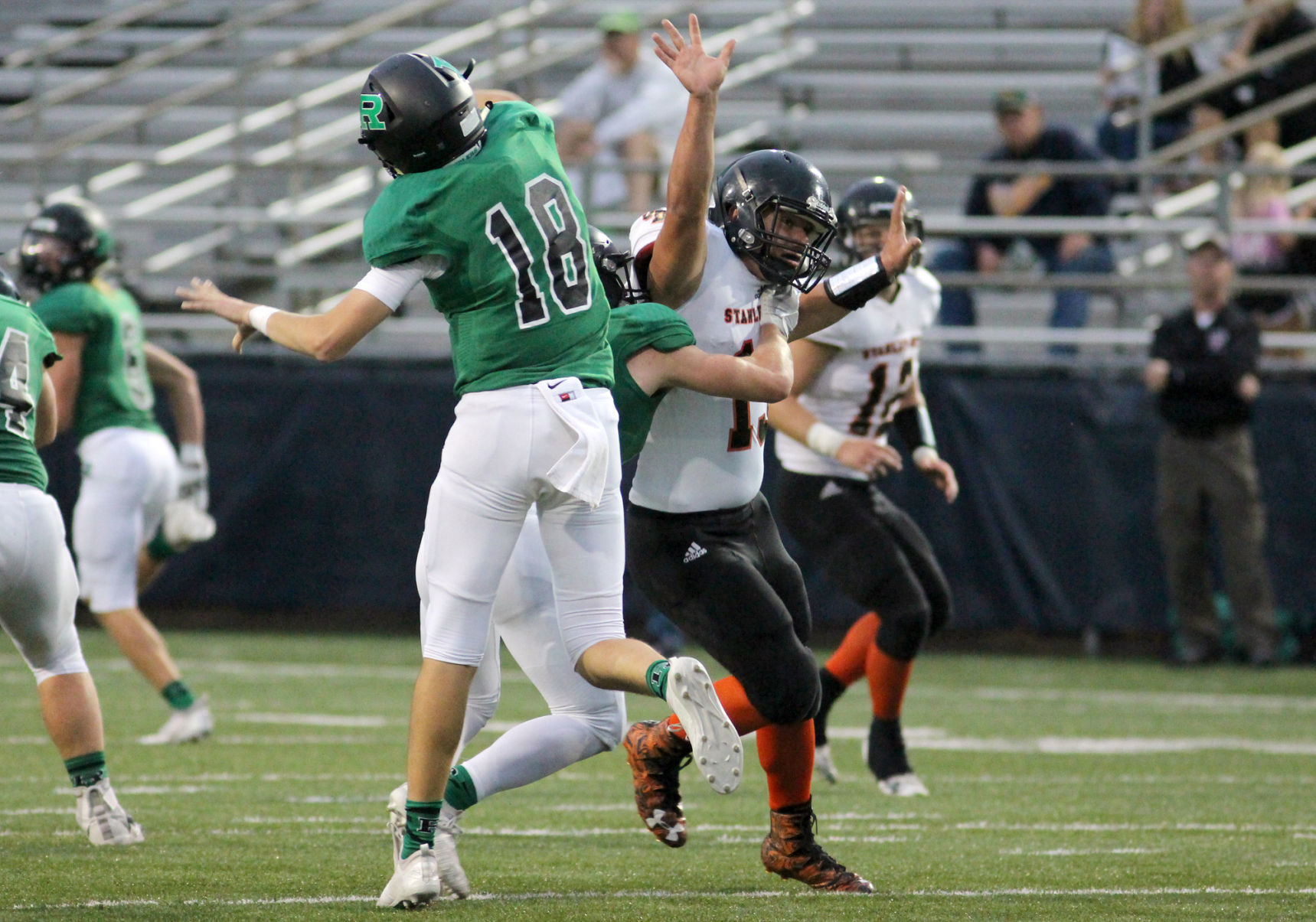 Stanley-Boyd football at Eau Claire Regis 9-5-19